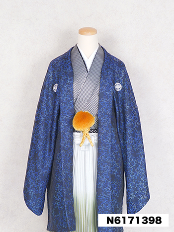 【男性袴】青・ちらし