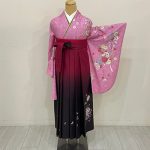 【卒業袴】ピンク・牡丹
