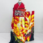 【振袖】赤/黄色・牡丹