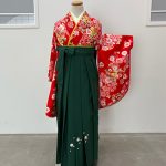 【卒業袴】赤・桜