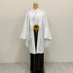 【男性袴】白・菊菱