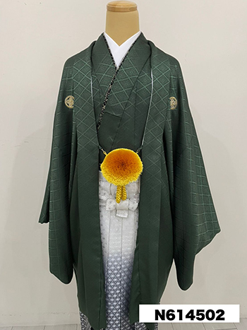 【男性袴】紺・菊菱