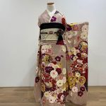 【振袖】ﾋﾟﾝｸ・牡丹