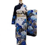 【振袖】黒・牡丹