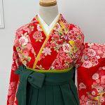 【卒業袴】赤・桜
