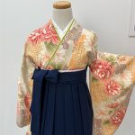 【卒業袴】黄・菊