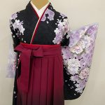 【卒業袴】紫・桜