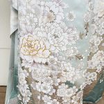 【振袖】水色・牡丹
