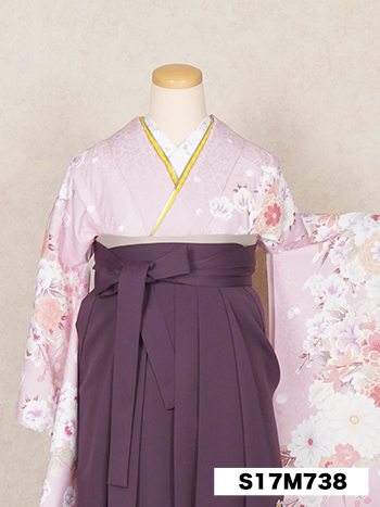 【卒業袴】ﾋﾟﾝｸ・菊