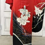 【振袖】赤・菖蒲