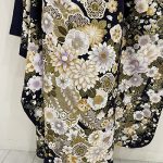 【振袖】紺・桜