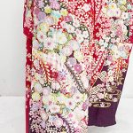 【振袖】赤・辻が花