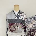 【振袖】白・牡丹