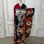 【振袖】赤・薔薇