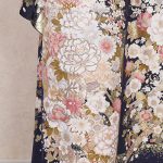 【振袖】紺・牡丹