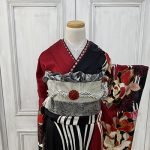 【振袖】赤・薔薇