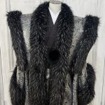 【男性袴】銀/黒・陣羽織