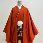 【男性袴】ｵﾚﾝｼﾞ・無地