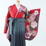 【卒業袴】赤・ﾊﾞﾗ