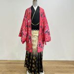 【男性袴】ﾋﾟﾝｸ・羽根