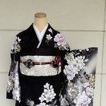 【振袖】黒・牡丹