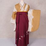 【卒業袴】黄色・桜