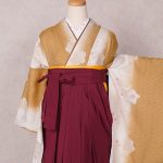【卒業袴】黄色・桜