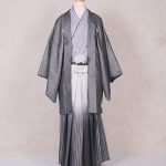 【男性袴】ｼﾙﾊﾞｰ・無地