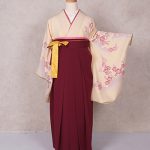 【卒業袴】黄色・梅