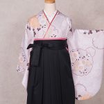 【卒業袴】ｸﾘｰﾑ・牡丹