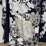 【振袖】紺・牡丹