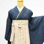【卒業袴】紺･ﾚｰｽ