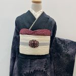 【振袖】黒・牡丹