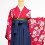 【卒業袴】赤･桜