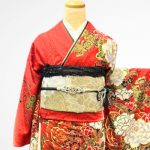 【振袖】赤・牡丹