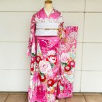 【振袖】ﾋﾟﾝｸ・牡丹