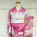 【振袖】ﾋﾟﾝｸ・牡丹