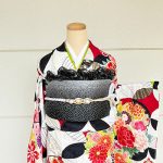 【振袖】白・七宝