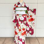 【振袖】白・椿
