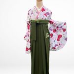 【卒業袴】白・桜