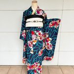 【振袖】青・菊