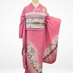 【振袖】ﾋﾟﾝｸ・桜・ﾗﾒ