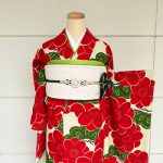 【振袖】赤・梅