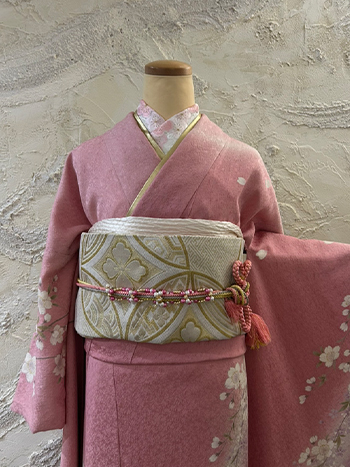 【振袖】ﾋﾟﾝｸ・桜
