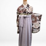 【卒業袴】茶・桜