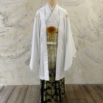 【男性袴】白・菊菱
