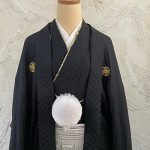 【男性袴】黒・金紋