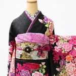 【振袖】黒・ﾊﾞﾗ