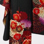 【振袖】黒・菊