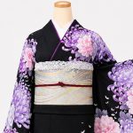 【振袖】黒・乱菊